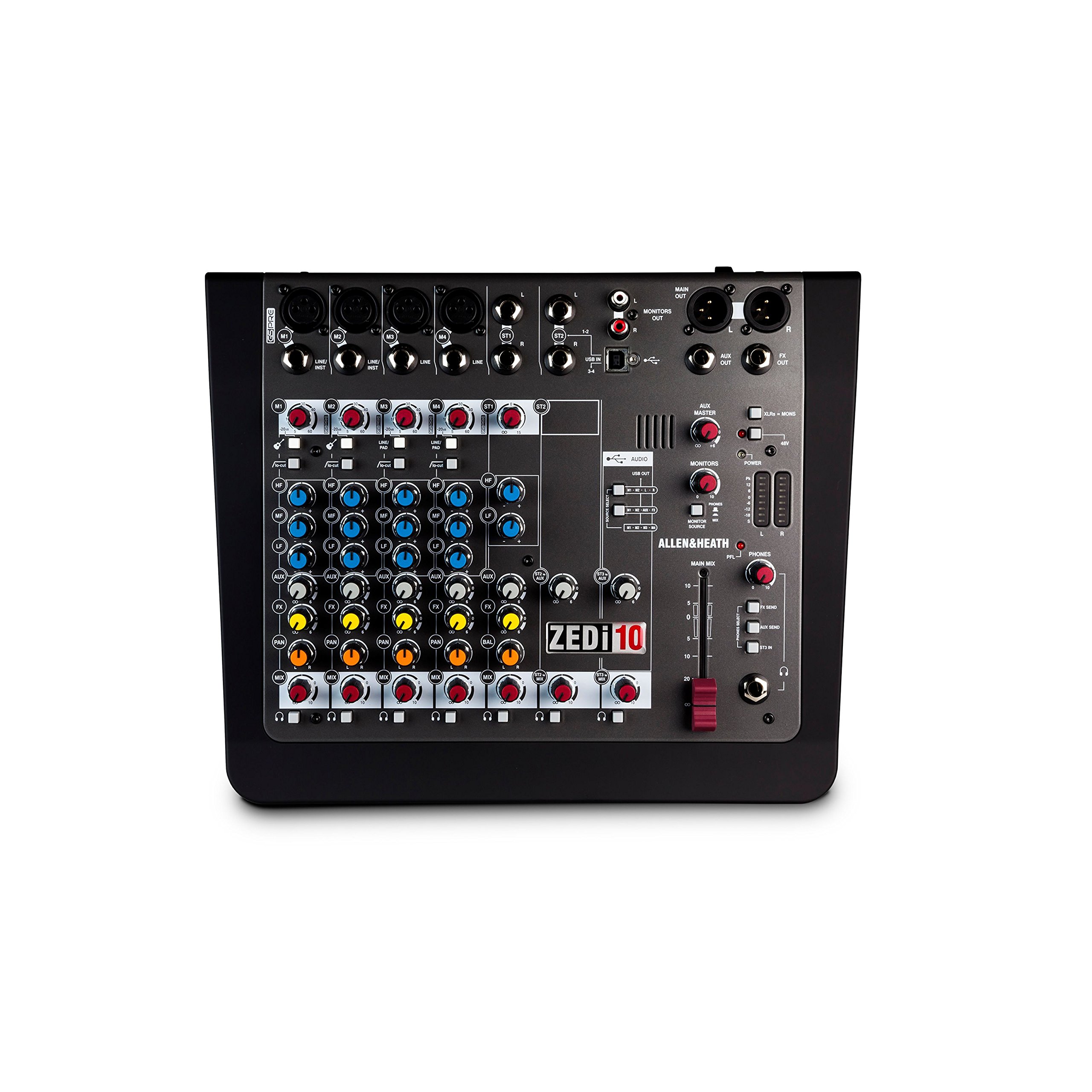 Amazon | Allen & Heath ZEDi-10 ハイブリッドコンパクトミキサー/4x4